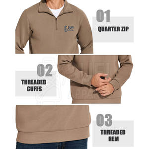 Sudadera Casual de Invierno de Alta Calidad, con Cierre de Cremallera, 100% Algodón, Ecológica, Transpirable, Cómoda, a Bajo Precio - Product Image 4