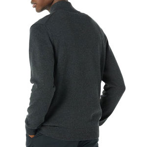 Hombres media cremallera pulóver polar sudaderas multicolor de gran tamaño Stand Collar cuarto cremallera sudaderas para la venta a granel OEM - Product Image 2