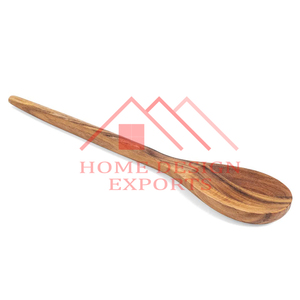 Cuchara para ensalada de madera de mango rústico de granja, vajilla, utensilios de cocina de alta calidad, cuchara de cocina de madera para uso en la cocina - Product Image 1
