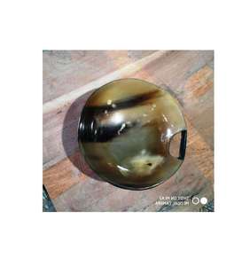 Antique Horn Salad and <b>Rice</b> Serving Bowl Indoor Home Decor Natural Finishing and Colored Decor <b>Rice</b> <b>Noodles</b> Dinnerware Bowls - Product Image 4