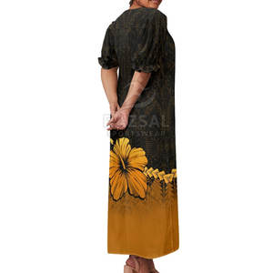 Derniers styles populaires, vente en gros, robe Mumu de haute qualité pour femmes, robe Mumu au design unique pour femmes - Product Image 4