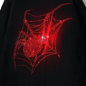 Sweat à capuche slim pour homme, personnalisé, couleur unie, avec strass, en tissu polaire teint uni, coupe-vent, respirant et doublé, haute qualité - Product Image 5