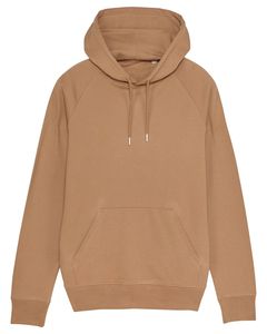 Sudaderas con capucha gruesas y pesadas de algodón 100% esencial para hombre en forro polar marrón-Ropa de invierno personalizable de alta calidad - Product Image 1