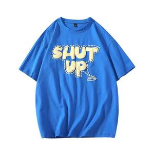 เสื้อยืดผ้าฝ้าย100% น้ำหนักเบาโอเวอร์ไซส์สำหรับผู้ชายใส่หน้าร้อน - Product Image 3