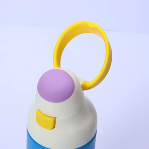 Garrafa de Água Portátil para Estudantes em Aço Inoxidável com Canudo, Copo Térmico para Escola, Atacado - Product Image 1