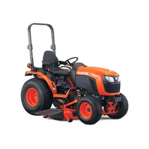 Econd mão Kubota MX6000 trator 4WD roda usado trator Kubota L5460 com carregador frontal para venda Cortador de grama Kubota B2320