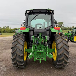 2024 Johnn Deere 6130M Tractor agrícola diésel 4x4 120HP Mini Tractor de ruedas 4WD 2WD para uso en jardín bomba de motor núcleo de caja de cambios - Product Image 1