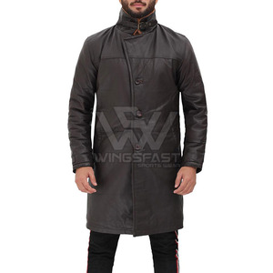 Manteau en cuir de qualité supérieure pour hommes à bas quantité minimale de commande vente entière bon marché bon matériel - Product Image 5