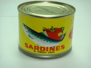 Sardines en conserve au meilleur prix, sauce tomate, poisson entier, boîte de 125g - Product Image 1