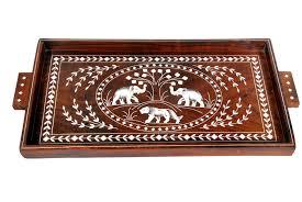 Bandejas de bambú ecológicas personalizadas de la mejor calidad, plato de cena al por mayor con logotipo grabado para servir comida - Product Image 4