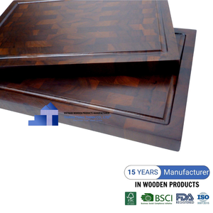 Producto caliente Tablas de cortar de madera de teca sostenible Bloques de cortar de teca para utensilios de cocina al por mayor de Vietnam - Product Image 5