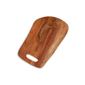 เขียงไม้สีน้ำตาลธรรมชาติสำหรับครัวและโรงแรม ขายดี พร้อมเชือกผูกด้านบน (Private Label) - Product Image 3