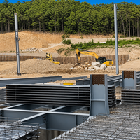 Tôles de plancher en treillis d'acier renforcé pour système de plancher rapide pour bâtiments préfabriqués, destinées aux infrastructures mondiales