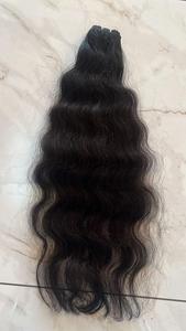 Extensions de cheveux naturels indiens Remy de luxe en gros, bruts, à trame unique, non traités, cuticules alignées, rebondissants, 100g - Product Image 2