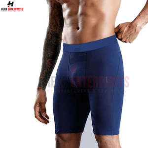 มาใหม่ล่าสุดชุดชั้นในชายที่กําหนดเองเส้นใยไม้ไผ่โพลีเอสเตอร์คุณภาพสูงสี่วิธียืดนักมวยสั้นๆขนาดบวกชุดชั้นในชาย - Product Image 3