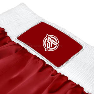 Pantalones cortos de boxeo ligeros Pantalones cortos de boxeo cómodos Pantalones cortos de boxeo de cintura elástica para la venta en línea - Product Image 5