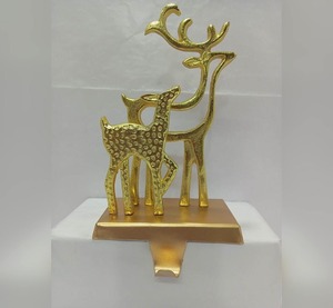 Porte-bas Design martelé or de qualité supérieure décor de Noël en forme d'étoile pour la décoration de la maison et de l'hôtel à bas prix - Product Image 5