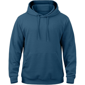 Pull-over oversize personnalisé pour hommes, sweat à capuche lourd, coupe ample, sweat à capuche décontracté à manches longues pour hommes - Product Image 5