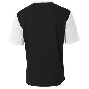2023 nuevo diseño azul cielo conjunto de camisetas de fútbol logotipo personalizado uniformes de fútbol Unisex camiseta de fútbol en blanco 100% poliéster ropa de secado rápido - Product Image 5