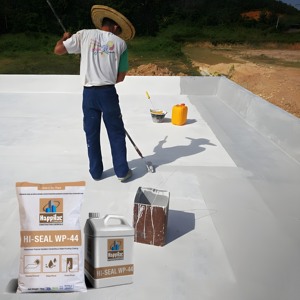 Polymère élastomère à deux composants Revêtement cimentaire modifié Polymère à base de ciment Traitement imperméable pour toit et mur - Product Image 4