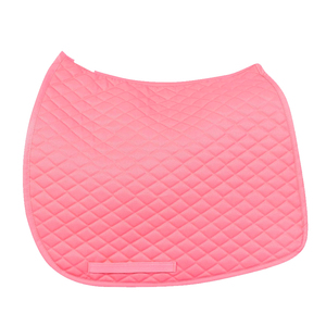 Vente en gros Tapis de selle carré en coton matelassé tout usage pour l'équitation Tapis de course équestre de couleur unie - Product Image 2