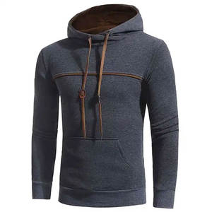 Vente en gros de sweats à capuche surdimensionnés 100% coton personnalisés pantalons de survêtement pour hommes hiver polaire bouffée 3D solide à capuche ODM numérique - Product Image 3