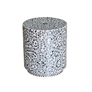 Table d'appoint MOP au design moderne de haute qualité et ensemble de décoration extérieure meubles en rotin uniques du Vietnam vente en gros - Product Image 3