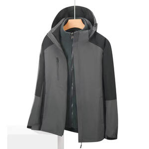 Hombre Ecológico Tallas Grandes Bloque Multicolor Algodón/Poliéster A Prueba de Viento Ligero Entrenamiento Deportivo Activo Dos Piezas Jogging - Product Image 2