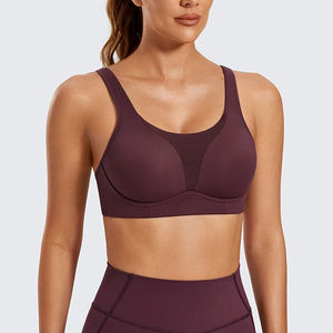 Sujetador deportivo de calidad superior para mujer, logotipo personalizado, ajustable, sin costuras, gimnasio, entrenamiento, correr, Yoga, logotipo frontal, conjuntos de talla grande para niñas - Product Image 1