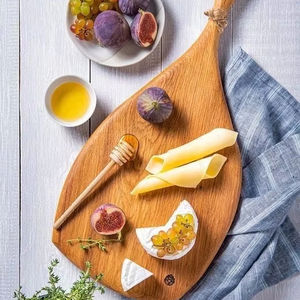 Planche à découper en bois écologique durable et fabriquée à la main Artisanat naturel pour la cuisine et la cuisine - Product Image 1