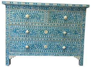 bone inlay chest <b>drawer</b> for bedroom storage chest <b>drawer</b> living room accent furniture for home decor living room <b>side</b> table - Product Image 4