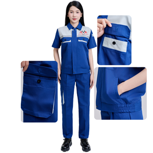 VN SUPPLIERS welder suit field worker uniform farm wear suzuki uniform construction worker <b>shirt</b> automotive worksuit FMF uniform - Product Image 4