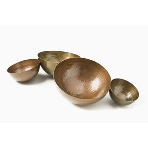 Cuenco decorativo de bronce Vintage con soporte de desplazamiento y popurrí centro de mesa de lujo para mesa de comedor mesa de centro decoración del hogar - Product Image 4