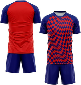 Vente en gros Chemise en jersey de football confortable Séchage rapide Personnalisée Sublimation Imprimé Vêtements de football Tops - Product Image 3
