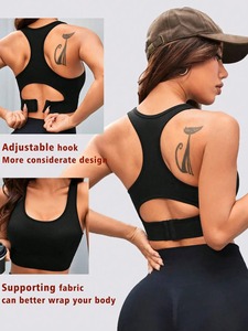 Nouveau Design Premium Spandex Nylon Yoga Soutien-Gorge Casual Respirant Femmes Sport Soutien-Gorge Top Tendance Élégant Femmes Soutien-Gorge - Product Image 5