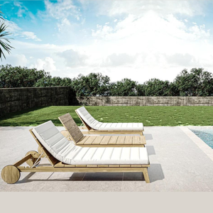 Modern Style Swimming Pool Resort Hotel with Teak Wood Frame for Home Decoration and Furniture - Product Image 6