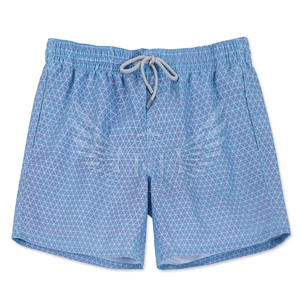 Pantalones cortos de playa informales con lavado ácido para hombre 2024, pantalones cortos de playa de verano con cintura elástica y bolsillos para hombre - Product Image 1