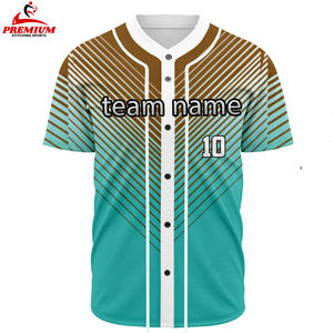 Maillot de baseball style professionnel, design personnalisé, tissu performant, faible MOQ, fournisseur vérifié - Product Image 1