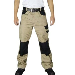 Pantalon Softshell Imperméable pour Hommes Pantalon Tactique de Plein Air Randonnée Chasse Travailleur Pantalon Cargo pour le Printemps et l'Automne - Product Image 1