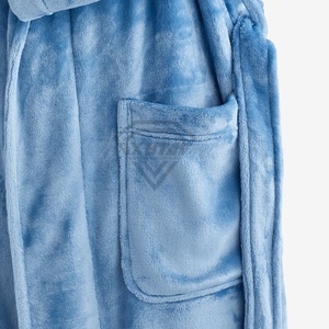 Luxury 100% Fleece Bathrobe Thick Waffle Cotton Silk Plush Robe for Women Men Casual Summer Style for Couples or Hotel Use - Product Image 5