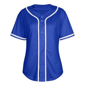 Camiseta de béisbol con impresión personalizada, ropa deportiva con logotipo personalizado, camiseta de béisbol de secado rápido cómoda de la mejor calidad para mujer - Product Image 1