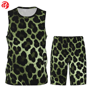 Short de basket-ball d'été imprimé de la meilleure qualité, respirant, design à la mode pour adultes, uniforme de basket-ball BSCI grande taille - Product Image 2