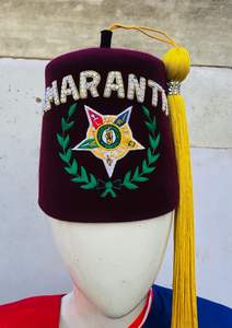 Masonic SASH Amaranth SASH Maroon และถุงมือ - Product Image 6