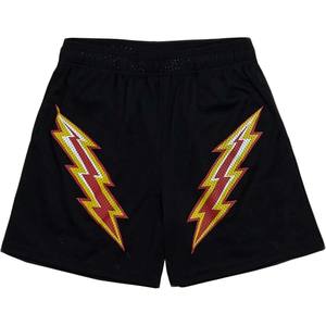 Hombres Gym High Street Sublimación Imprimir Gráfico personalizado Malla Premium Transpirable Secado rápido Moda OEM Pantalones cortos - Product Image 5