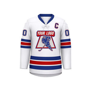 Best Price Custom Design Men's Ice Hockey Jersey Free Heat Transfer Printing Sublimation <b>Club</b> Team Ice Hockey Wear - Product Image 3