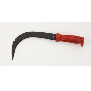 EN9 Carbon Series <b>Sickle</b> 11 Inch Blade Medium Carbon Steel Agriculture Harvesting Tool 1.5mm Thickness Plastic Handle - Product Image 1