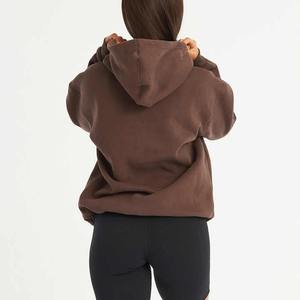 Prix de gros survêtement personnalisé pour femmes sweat à capuche personnalisé pour femmes longue qualité délavée à l'acide - Product Image 4