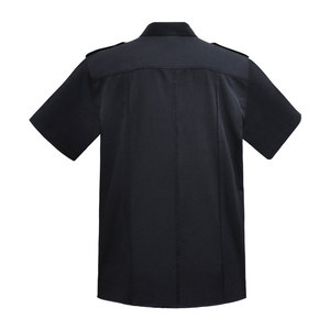 Camisa de Uniforme de Guardia de Seguridad Táctica Unisex de Color Negro con Diseño Personalizado OEM en Oferta - Product Image 5