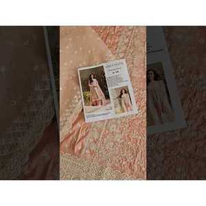 ผ้าชีฟองปักลายหรูหรา Sobia Nazir รุ่น TC-1633 L25-9A สำหรับฤดูใบไม้ผลิ/ฤดูร้อน - Product Image 2