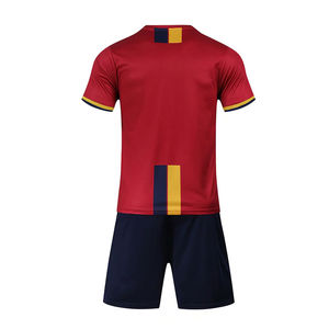 Ensembles de vêtements de football/motif de conception en gros Kits de football à manches courtes ensemble de maillots de football uniformes de sport chemises de gardien de but - Product Image 3